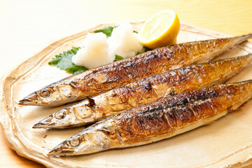 焼き魚サンマ