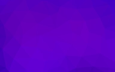 Light Purple vector blurry triangle template.