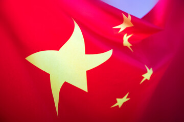 China waving flag