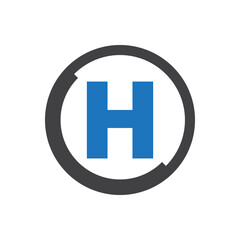 Obraz premium Hospital sign icon