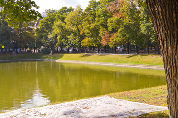 Moscow, view of the Patriarch's Ponds