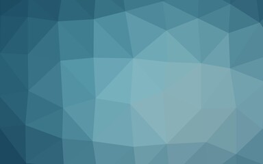 Light BLUE vector low poly layout.