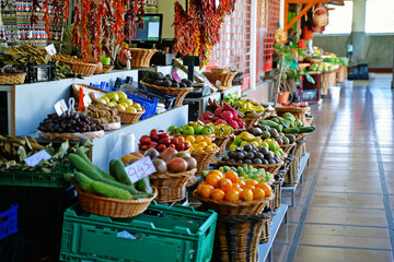 vegetables on the market