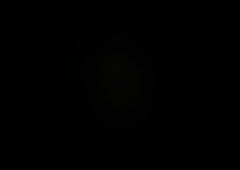 Dark Black vector blur pattern.