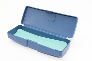 A picture of goggles box on white background