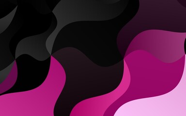 Light Multicolor, Rainbow vector template with bubble shapes.