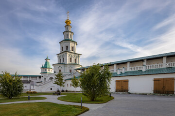 Fototapeta na wymiar The Resurrection Monastery or New Jerusalem Monastery. Istra, Moscow region, Russia
