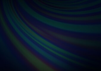 Dark BLUE vector bokeh template.