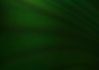 Light Green vector glossy bokeh pattern.