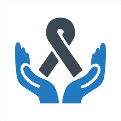 Charity aid icon
