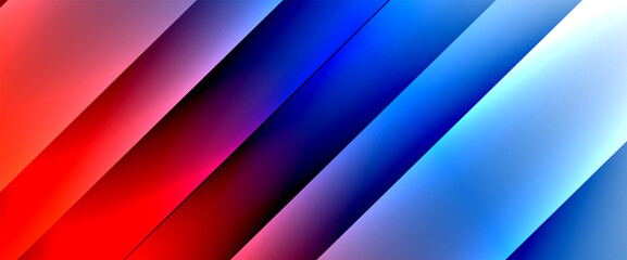 Fluid gradients with dynamic diagonal lines abstract background. Bright colors with dynamic light and shadow effects. Vector wallpaper or poster