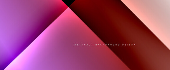 Fluid gradients with dynamic diagonal lines abstract background. Bright colors with dynamic light and shadow effects. Vector wallpaper or poster