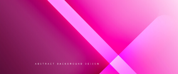 Fluid gradients with dynamic diagonal lines abstract background. Bright colors with dynamic light and shadow effects. Vector wallpaper or poster