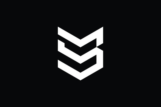 recommend clip art: SM letter logo design on luxury background. MS monogram initials letter logo concept. SM icon design. MS elegant and Professional letter icon design on black background. SM MS M S