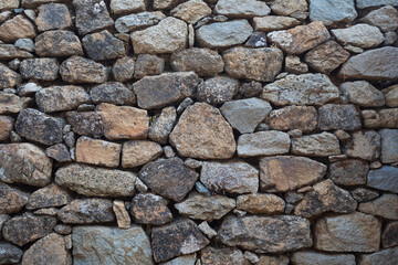 Stone texture on wall in tombs of kings Kaleb and Gebremeskel, Aksum, Ethiopia. Graphic background or backdrop for grunge use
