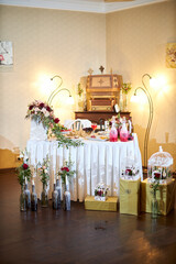 wedding reception room