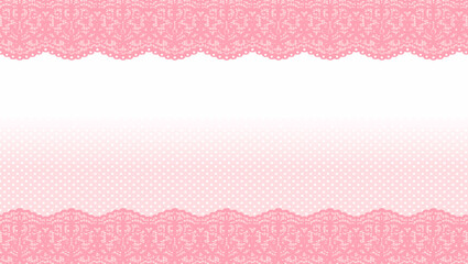 A decorative pink frame background