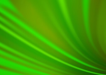 Light Green vector abstract bokeh pattern.