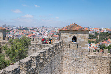 discovery of the city of Lisbon in Portugal. Romantic weekend in Europe.