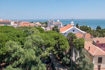 discovery of the city of Lisbon in Portugal. Romantic weekend in Europe.