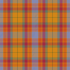 Plaid pattern seamless. Check fabric texture. Stripe square background. Vector textile design.