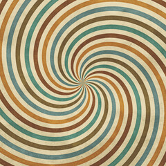 retro sun rays on old grunge paper