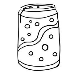 illustration of a can
