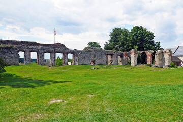 ruins of an old castle