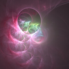 Abstract fractal background