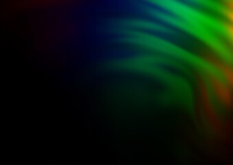 Dark Multicolor, Rainbow vector abstract template.