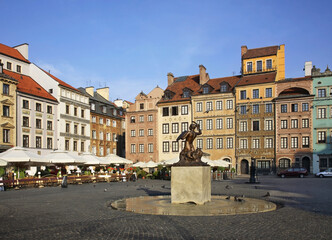 Market square in Warsaw. Poland © Andrey Shevchenko