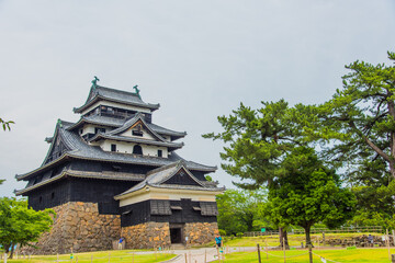 Fototapeta na wymiar Japanese castle