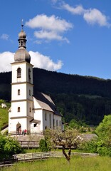 Fototapeta na wymiar Unterwegs in Ramsau (Berchtesgadener Land)