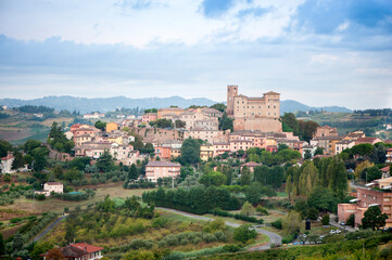 Fototapeta na wymiar Longiano (Forlì-Cesena) italian castle