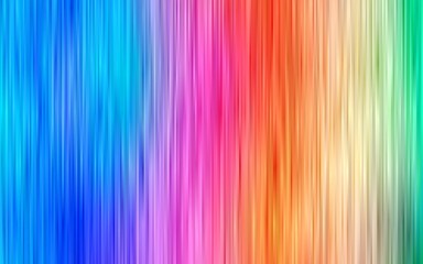 Light Multicolor, Rainbow vector texture with colored lines.