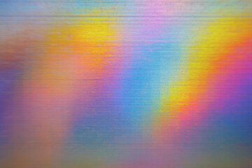 Abstract spectrum effect rainbow gradient color hologram page background