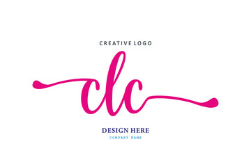 simple CLC letter arrangement logo is easy to understand, simple and authoritative