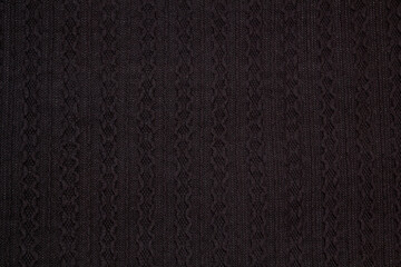 Fabric cotton fold, top view. Colorful textile	
