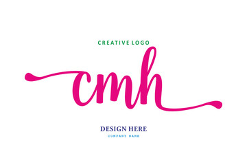 simple CMH letter arrangement logo is easy to understand, simple and authoritative
