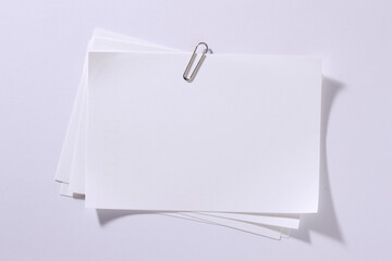 クリップと紙