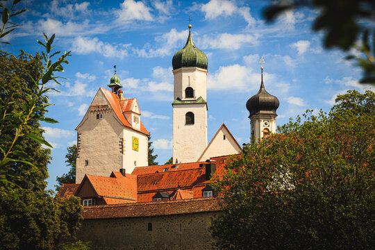 Old town in Isny im Allg&auml;u, Germany