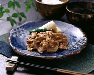 豚生姜焼き