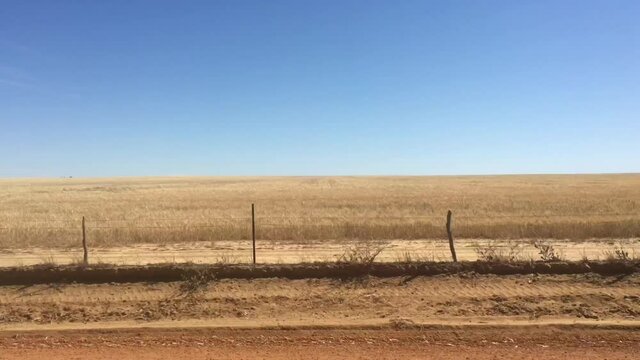 Western Australian wheat belt landscape
