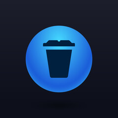 Disposable Cup - Button