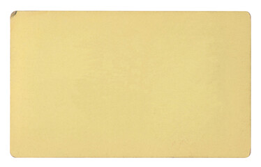 Vintage paper background isolated - clipping path included	