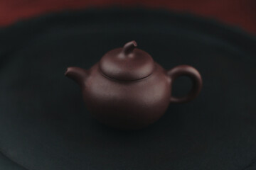 Chinese clay teapot
for tea ceremony