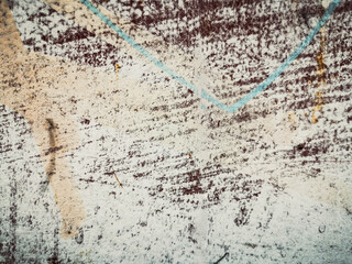 Old ripped blank torn grunge posters texture background