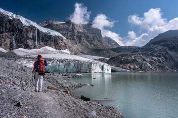 Escursione al ghiacciaio Fellaria, Valmalenco