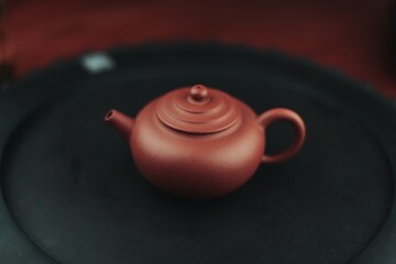 Chinese clay teapot
for tea ceremony