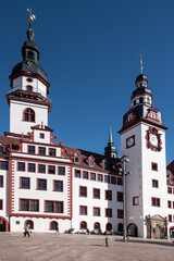 Chemnitz - Altes Rathaus und Hoher Turm